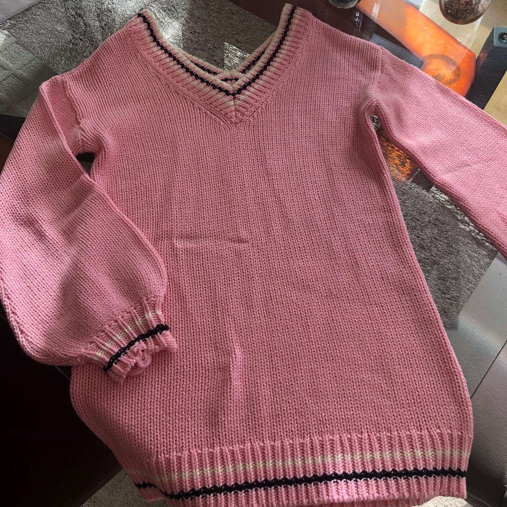 Mini Sweater Dress - Picture 7 of 11